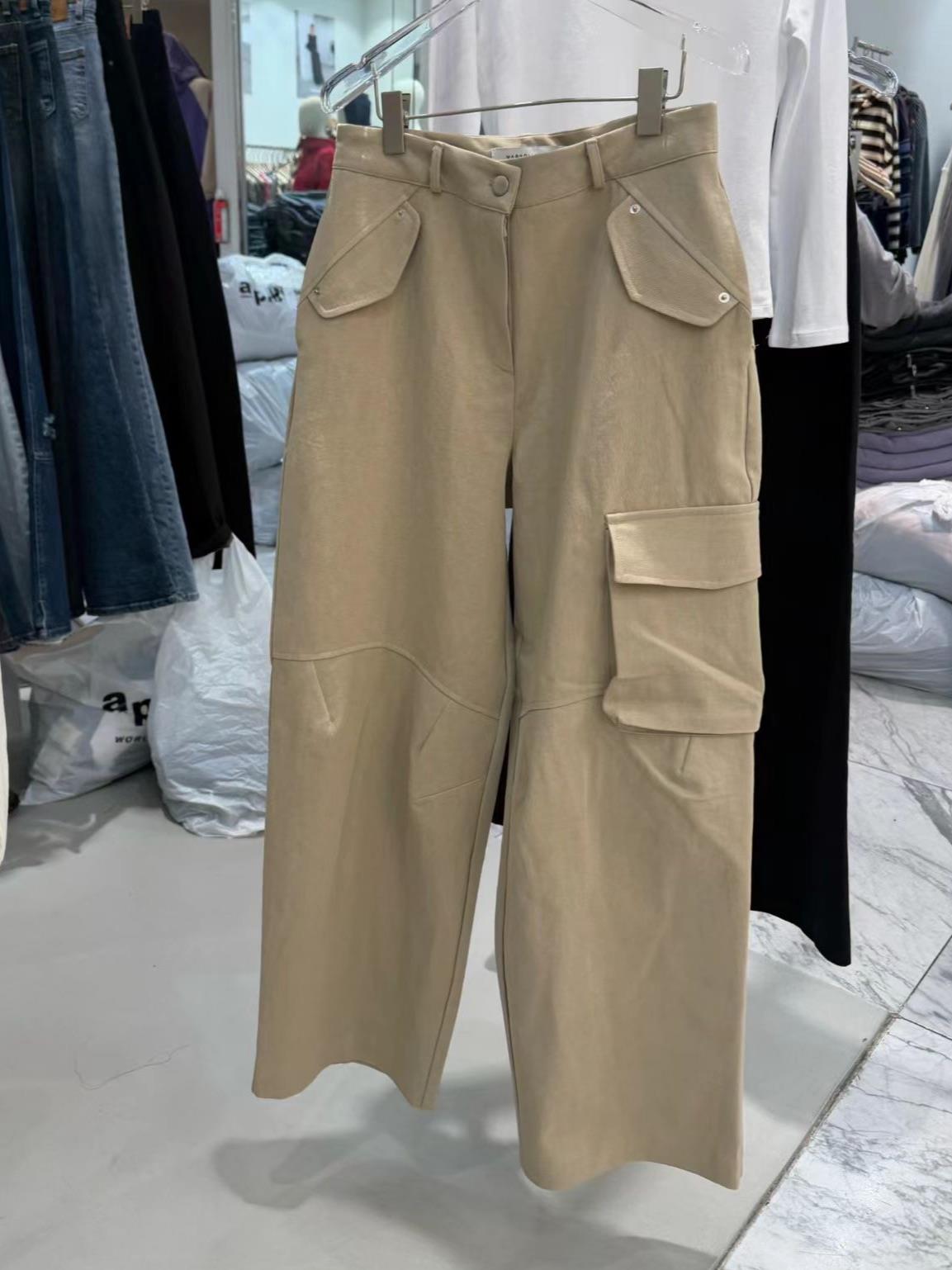 姐姐感單口袋工作褲
